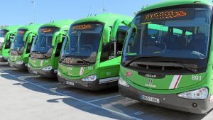 Los 103 autobuses de 19 líneas interurbanas y 3 urbanas, darán servicio a 14 municipios.