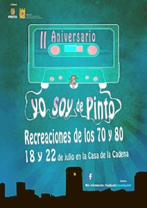 Cartel de la exposición 'Yo soy de Pinto' por su segundo aniversario. 