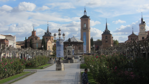 Plaza Cervantes de Alcalá de Henares.