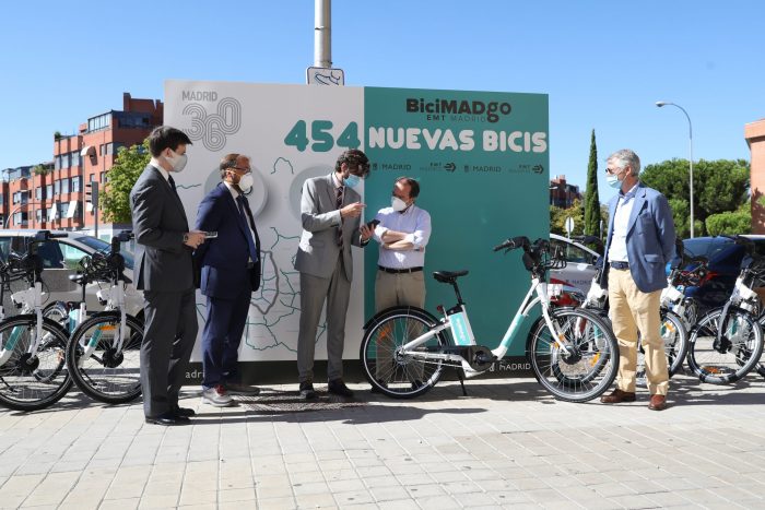 Nuevo servicio de bicicletas eléctricas sin base fija, BiciMAD Go