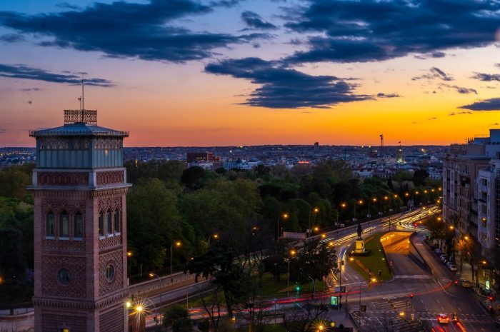 Madrid moderniza el puente del enlace sur sobre la M-607 en Tres Cantos